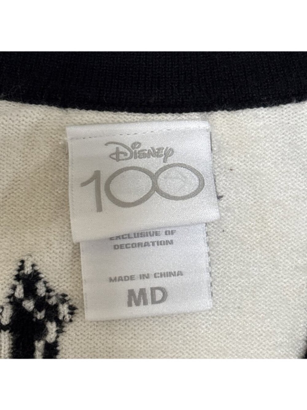 Disney Lilo Stitch Sweater Womens M Its a Small World Varsity Cardigan BoxLunch - Picture 7 of 10